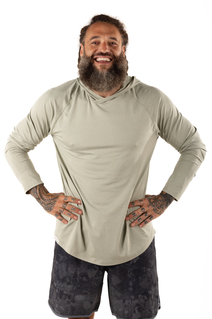 Mariner Green Hooded Long Sleeve