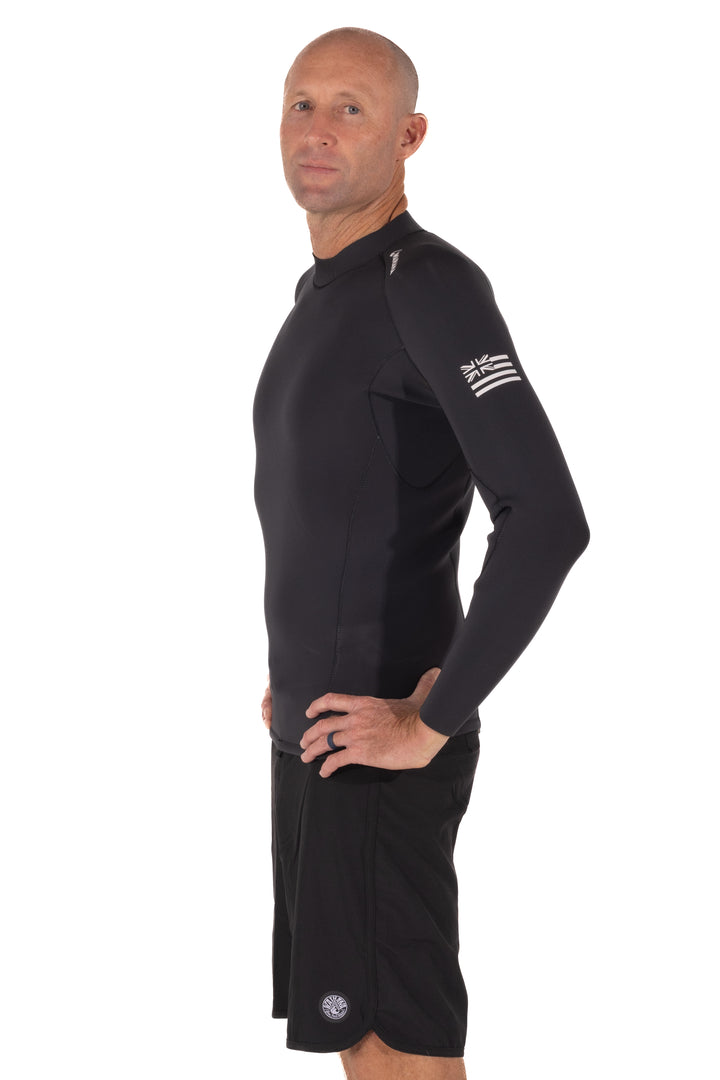 Top de surf Essentials con cremallera trasera para hombre