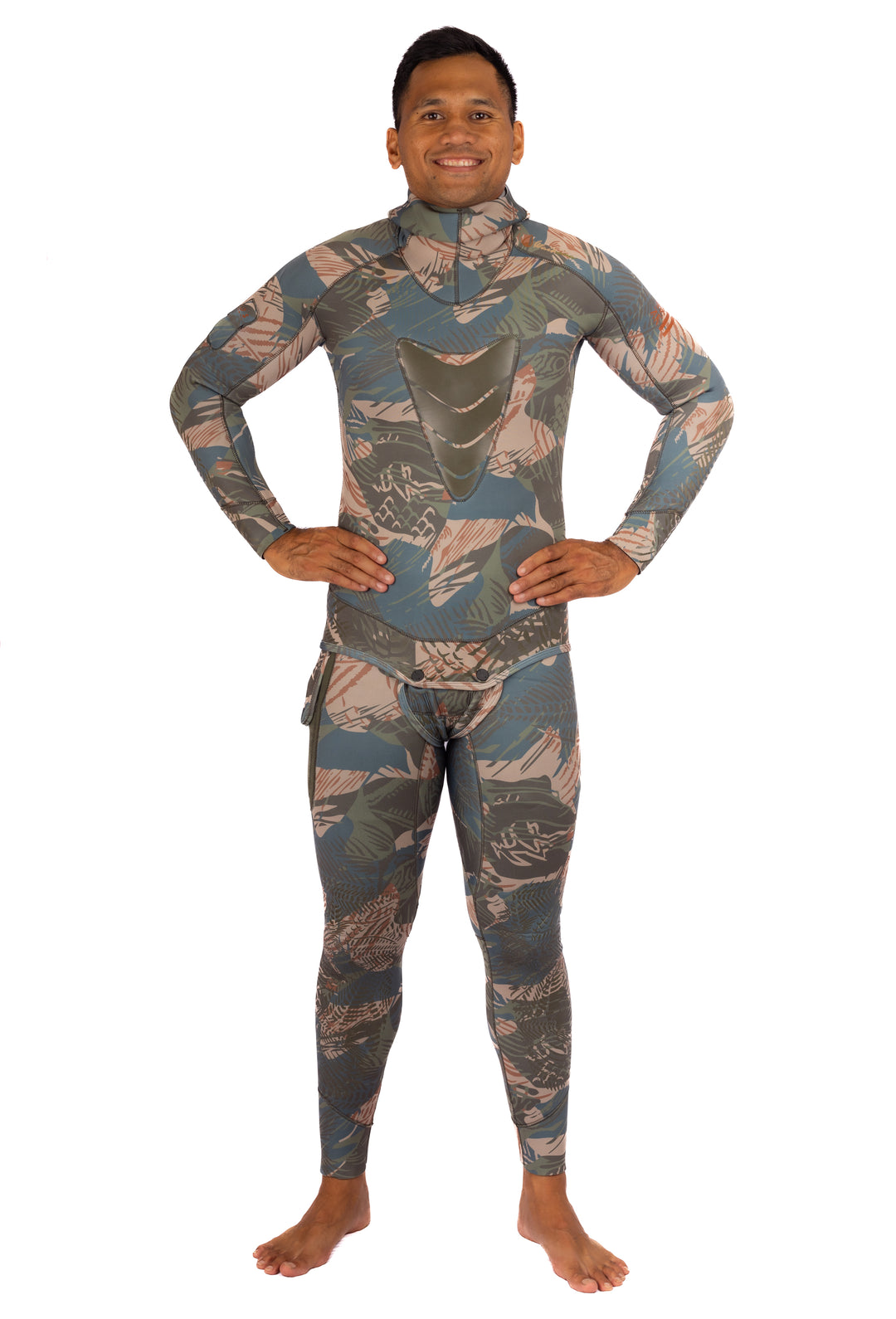 Men’s Hawaiian Brushstroke Spearfishing 3.5mm Wetsuit