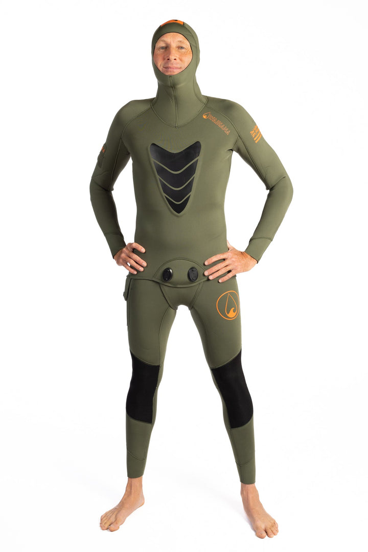 Men's Ranger Green Essentials Pro 3.0mm Wetsuit