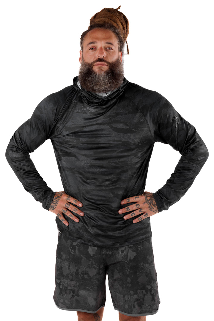 Tropicam Black Sun Shirt